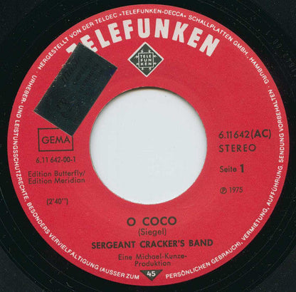 Sergeant Cracker's Band - O Coco 30505