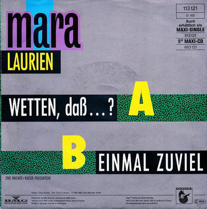 Mara Laurien - Wetten, Daß...? 21286