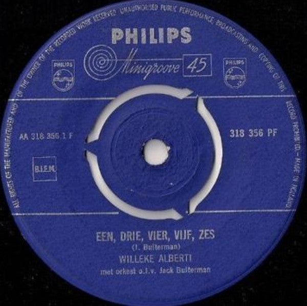 Willeke Alberti - Eins, Drei, Vier, Fünf, Sechs