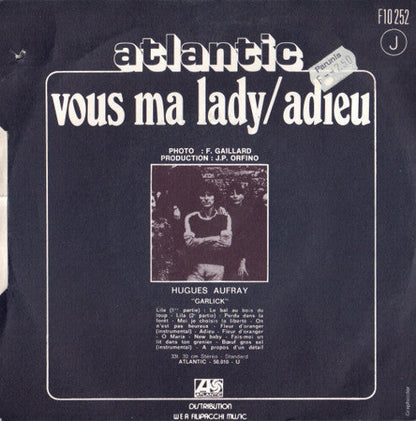 Hugues Aufray - Vous Ma Lady Vinyl Singles Vinyl Zeer Goed / Hoesje Goed "VINYLSINGLES.NL"