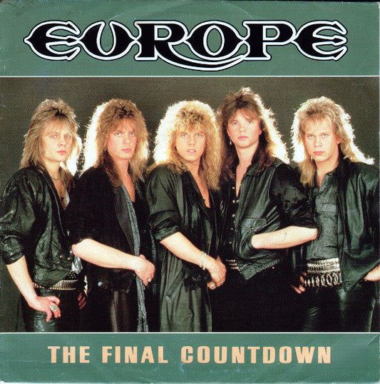 Europe - The Final Countdown 43495 Vinyl Singles Vinyl Zeer Goed / Hoesje Goed "VINYLSINGLES.NL"