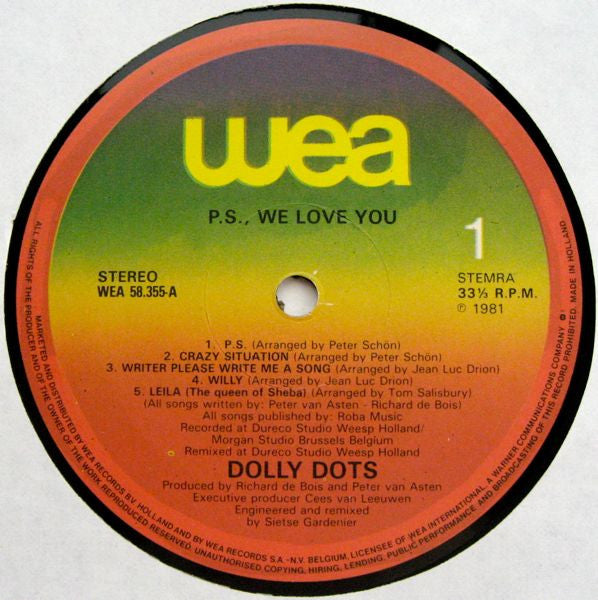 Dolly Dots – PS Wir lieben dich (LP) 51228
