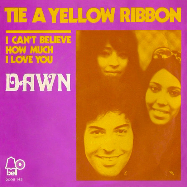 Dawn - Tie A Yellow Ribbon 41687 Vinyl Singles Vinyl Goed / Hoes Goed