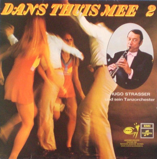 Hugo Strasser Und Sein Tanzorchester - Dans Thuis Mee * (LP) Vinyl LP Vinyl Zeer Goed / Hoesje Goed "VINYLSINGLES.NL"