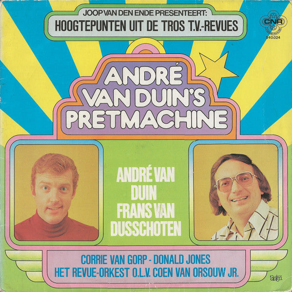 André van Duin, Frans van Dusschoten - Andre Van Duin's Pretmachine (LP) 51954 Vinyl LP Vinyl Goed / Hoes Goed