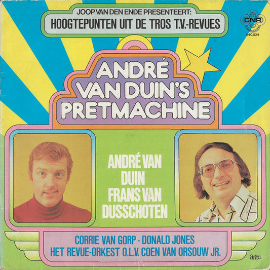 André van Duin, Frans van Dusschoten - Andre Van Duin's Pretmachine (LP) 51954 Vinyl LP Vinyl Goed / Hoes Goed