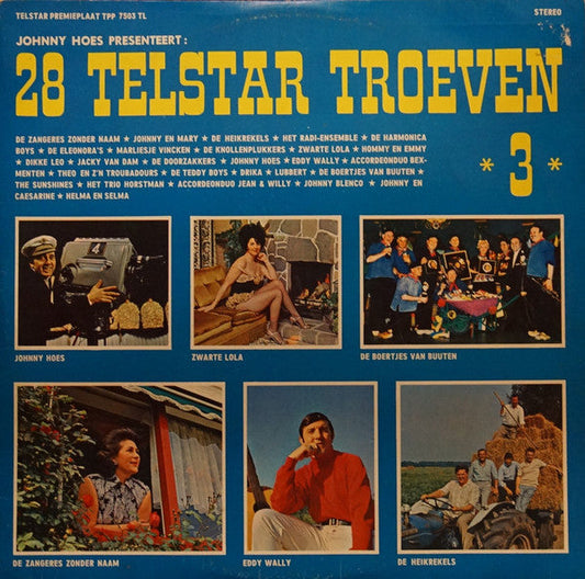 Johnny Hoes - Johnny Hoes Presenteert: 28 Telstar Troeven 3 (LP) 42826 48708 11549 Vinyl LP /   