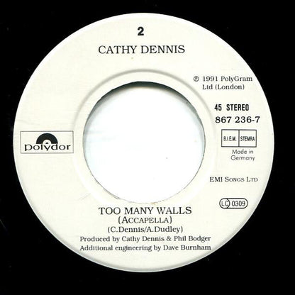 Cathy - Cathy Dennis Zu viele Wände 12328