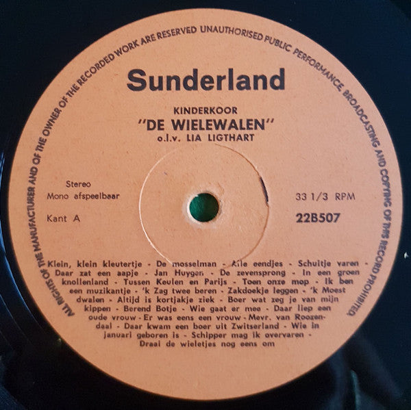 Wielewalen – 49 Kinderlieder, gesungen vom Kinderchor De Wielewalen (LP) 51242