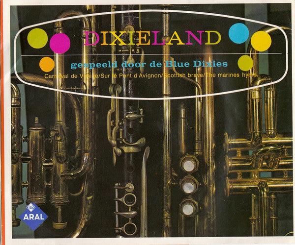 Blue Dixies - Dixieland (Blauw Vinyl) 39739 Vinyl Singles Vinyl Zeer Goed / Hoesje Goed "VINYLSINGLES.NL"