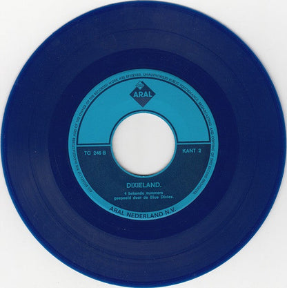 Blue Dixies – Dixieland Vinyl Singles Vinyl Zeer Goed / Hoesje Goed "VINYLSINGLES.NL"