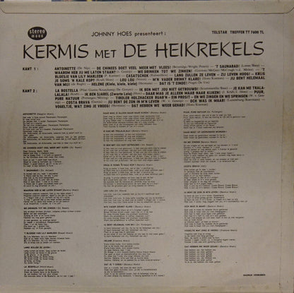 Heikrekels - Kermis Met De Heikrekels (LP) Vinyl LP Vinyl Zeer Goed / Hoesje Goed "VINYLSINGLES.NL"