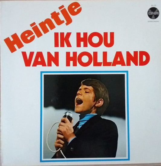 Heintje - Ik Hou Van Holland (LP) Vinyl LP Vinyl Zeer Goed / Hoesje Goed "VINYLSINGLES.NL"