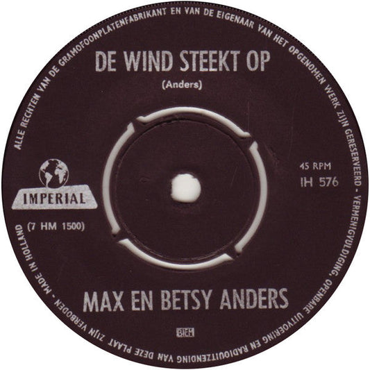Max und Betsy Anders - Der Wind weht 39677
