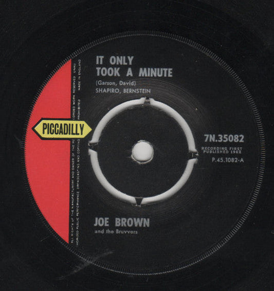 Joe Brown And The Bruvvers - It Only Tought A Minute 32776