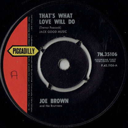 Joe Brown And The Bruvvers – That's What Love Will Do 32775