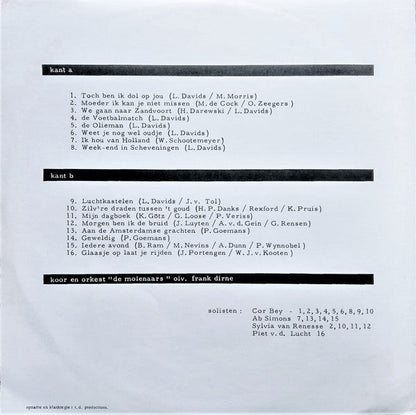 Molenaars - Van Blijvende Waarde (LP) 52259 Vinyl LP Vinyl Goed / Hoes Goed