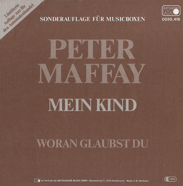Peter Maffay - My Kind 34826