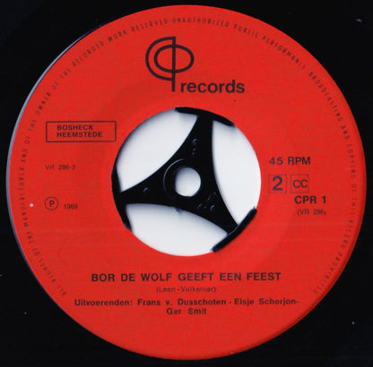 Fabeltjeskrant - Hallo Mijnheer De Uil 40892 Vinyl Singles Vinyl Zeer Goed / Hoesje Goed "VINYLSINGLES.NL"