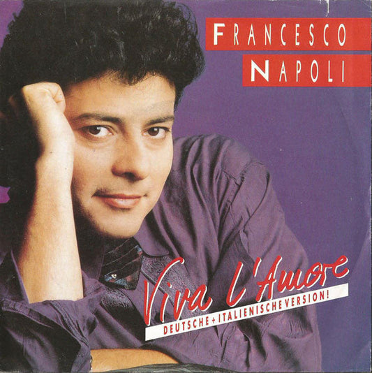 Francesco Napoli - Viva L'Amore 09587 Vinyl Singles Vinyl Goed / Hoes Goed