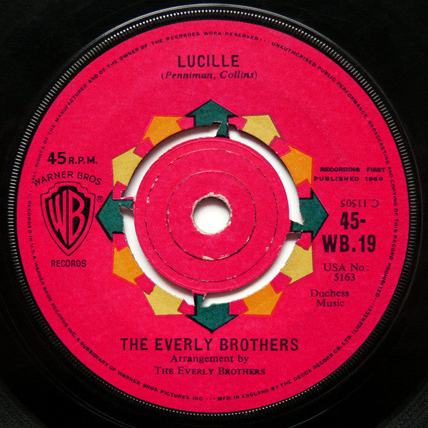 Everly Brothers - Lucille 42373 Vinyl Singles Vinyl Goed / Hoes Generic