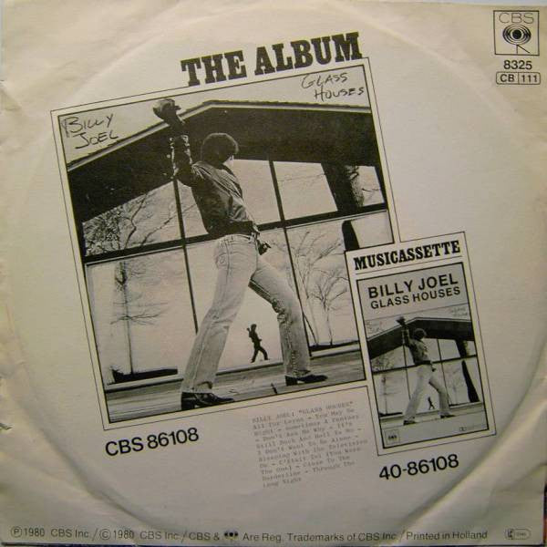 Billy Joel - All For Leyna 38745 Vinyl Singles Vinyl Goed / Hoes Goed