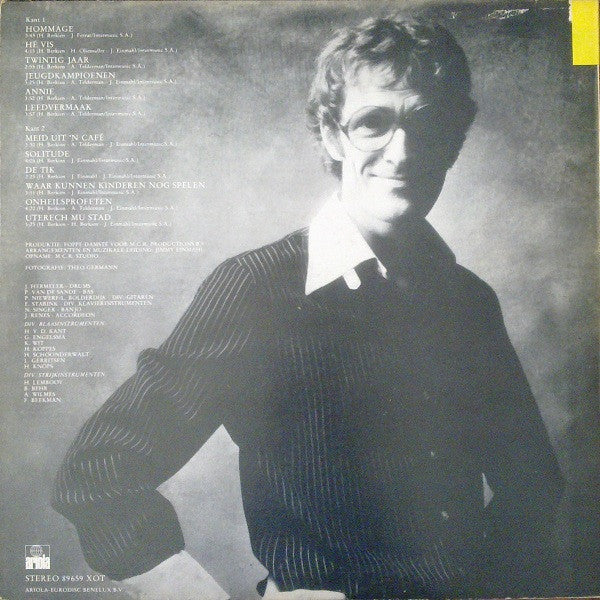 Herman Berkien - Alles Wat Menselijk Is (LP) B-Keus Vinyl LP Media VG+ / Sleeve B-Keus "VINYLSINGLES.NL"