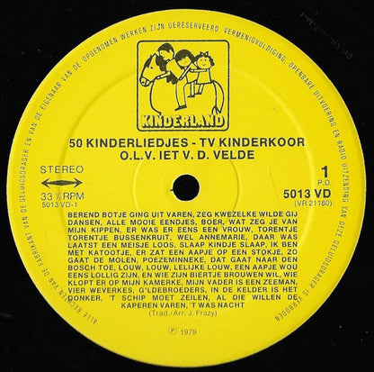 TV-Kinderchor - 50 Kinderlieder 2 (LP) 50893