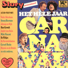 Various - Story Presenteert Het Hele Jaar Carnaval (LP) 51606 Vinyl LP Vinyl Goed / Hoes Goed