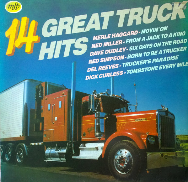 Various - 14 Great Truck Hits (LP) 49338 Vinyl LP JUKEBOXSINGLES.NL   