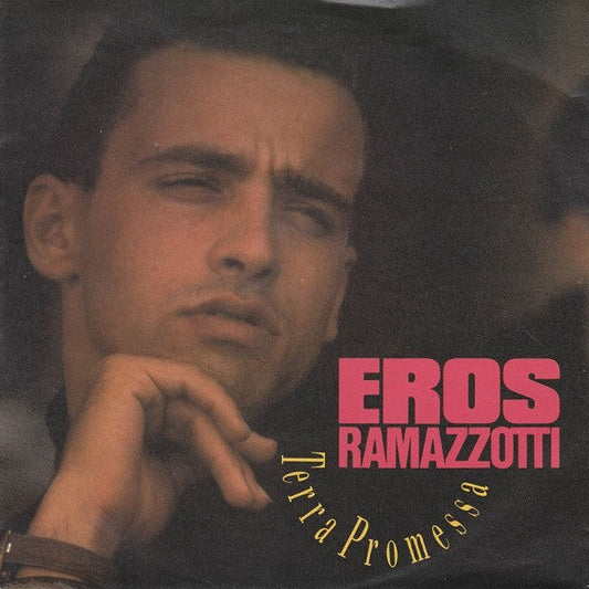 Eros Ramazzotti - Terra Promessa 40722 Vinyl Singles Vinyl Goed / Hoes Sticker