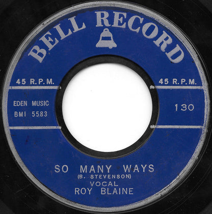 Rote Linien, Roy Blaine – Poison Ivy 10808