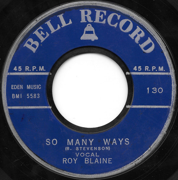 Rote Linien, Roy Blaine - Poison Ivy 22083