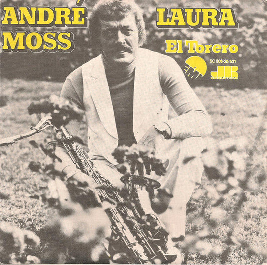 André Moss - Laura 29941 (B) Vinyl Singles Vinyl Goed / Hoes Redelijk