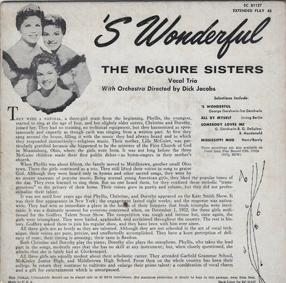 McGuire Sisters - 'S Wonderful 41352 Vinyl Singles EP Vinyl Goed / Hoes Goed