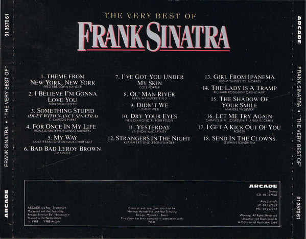 Frank Sinatra - The Very Best Of (CD)