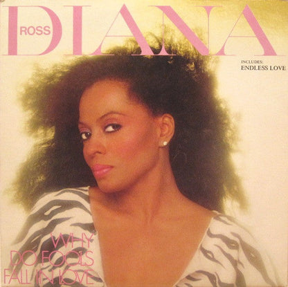 Diana Ross - Why Do Fools Fall In Love Vinyl LP Vinyl Goed / Hoesje Goed "VINYLSINGLES.NL"