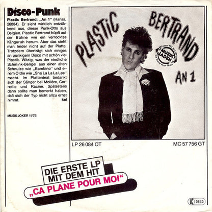 Plastic Bertrand - Bambino 29587