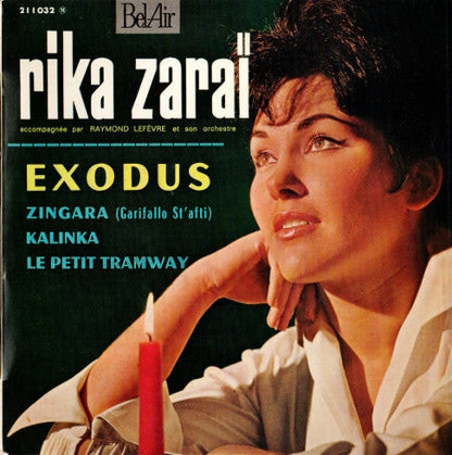 Rika Zaraï - Exodus 05858 Vinyl Singles EP Vinyl Goed / Hoes Sticker