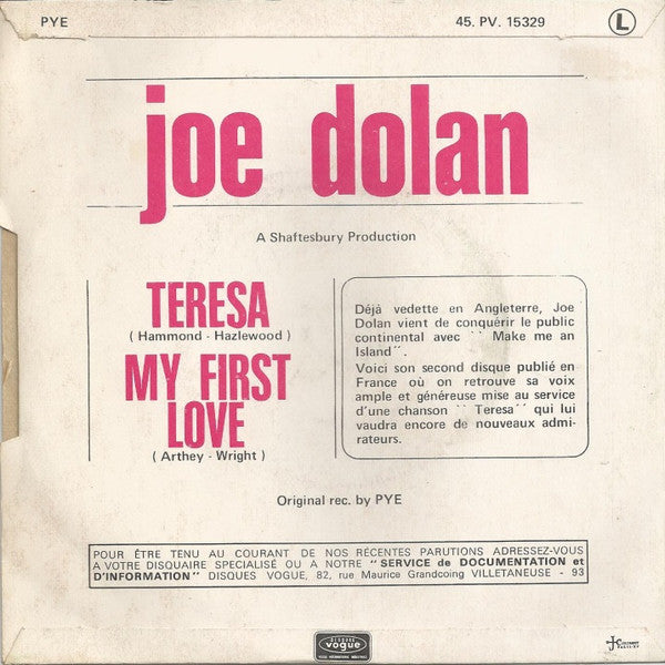 Joe Dolan - Teresa 33171
