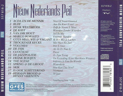 Various - Nieuw Nederlands Peil (CD) 71149 Compact Disc Goede Staat