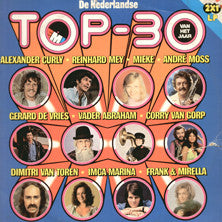 Various - De Nederlandse Top 30 Van Het Jaar (LP) Vinyl LP Dubbel Vinyl (VG) <br> Hoes (G+)