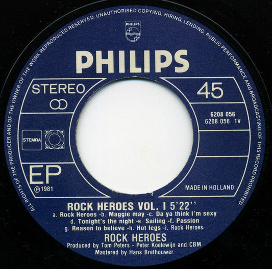 Rock Heroes - Rock Heroes Vol. 1 39217