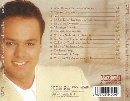 Frans Bauer - Was Dir Mein Herz Nicht Sagen Kann (CD) 70789 Compact Disc Goede Staat