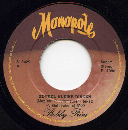 Bobby Prins - So Many Little Things 30459