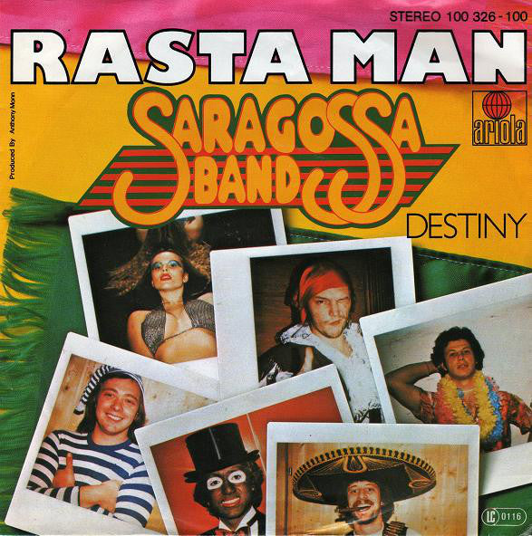 Saragossa Band - Rasta Man 07410 Vinyl Singles Vinyl Goed / Hoes Goed
