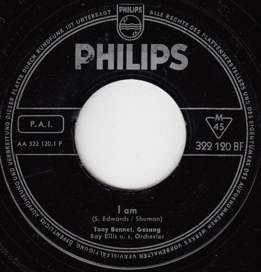 Tony Bennett - I Am 42377 Vinyl Singles Vinyl Goed / Hoes Generic