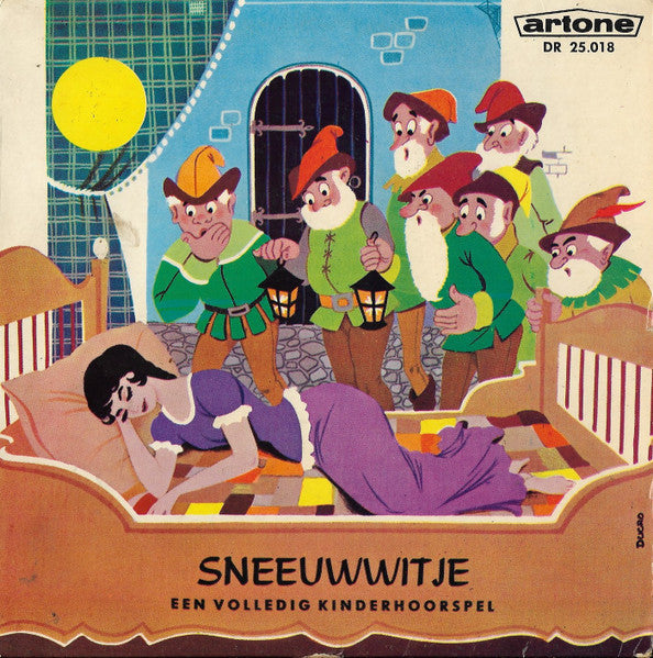 Henk Bakker - Sneeuwwitje - Een Sprookje Van Grimm Vinyl Singles Vinyl Zeer Goed / Hoesje Goed "VINYLSINGLES.NL"