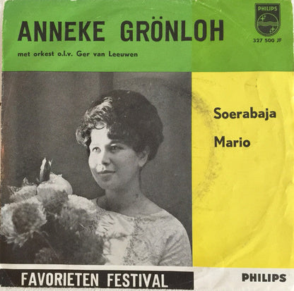 Anneke Gronloh - Soerabaja Vinyl Singles Vinyl Goed / Hoes Goed