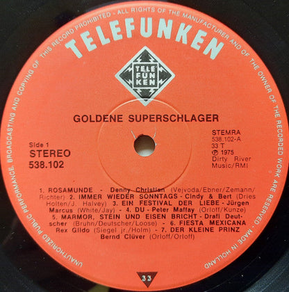 Various - Goldene Superschlager (LP) 41208 Vinyl LP JUKEBOXSINGLES.NL   